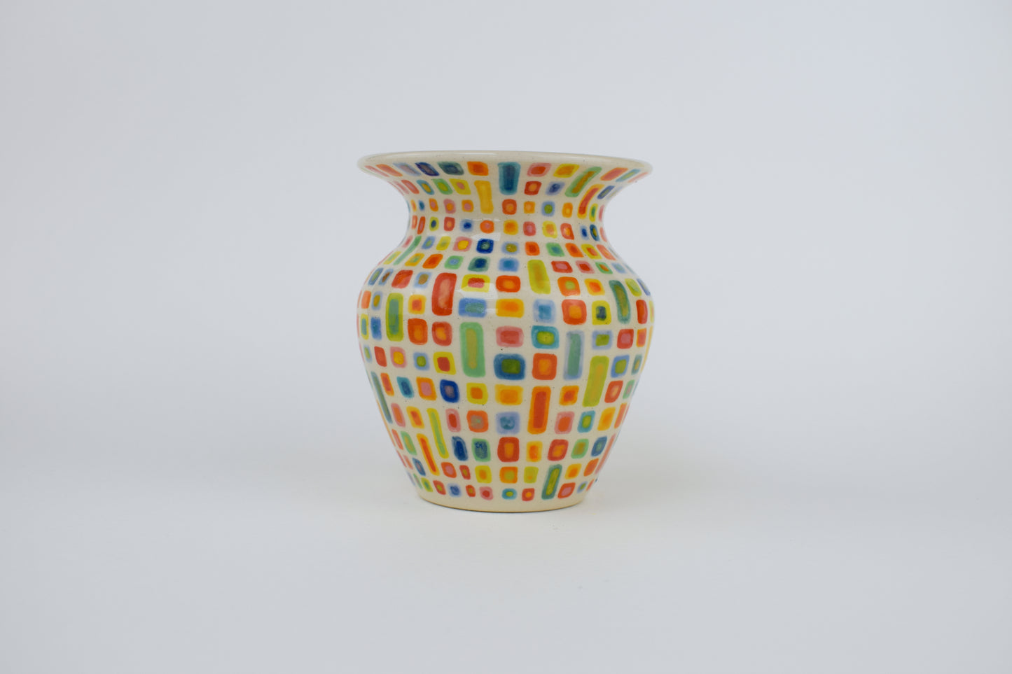 Square Dance Mini Vase