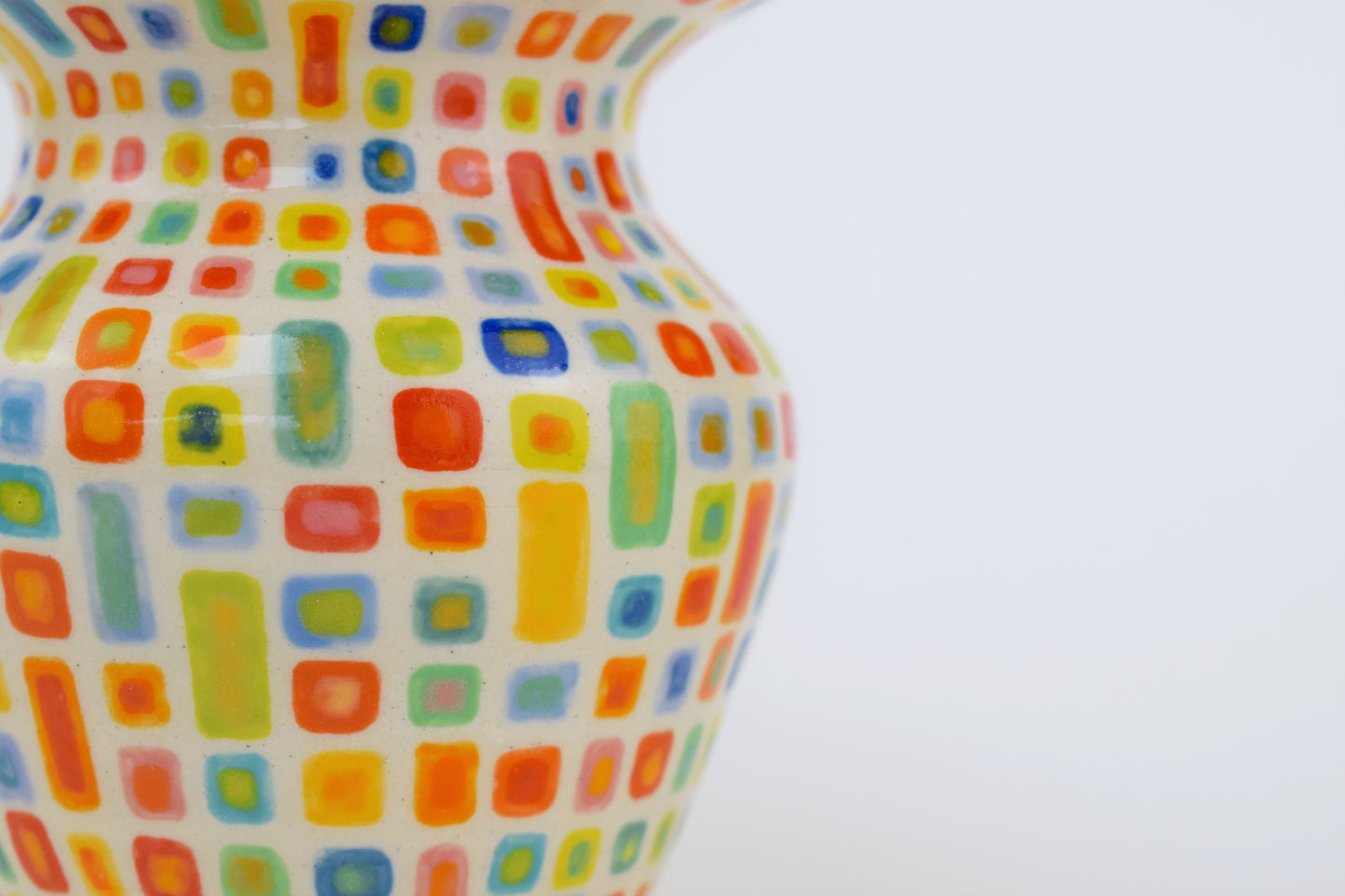 Square Dance Mini Vase