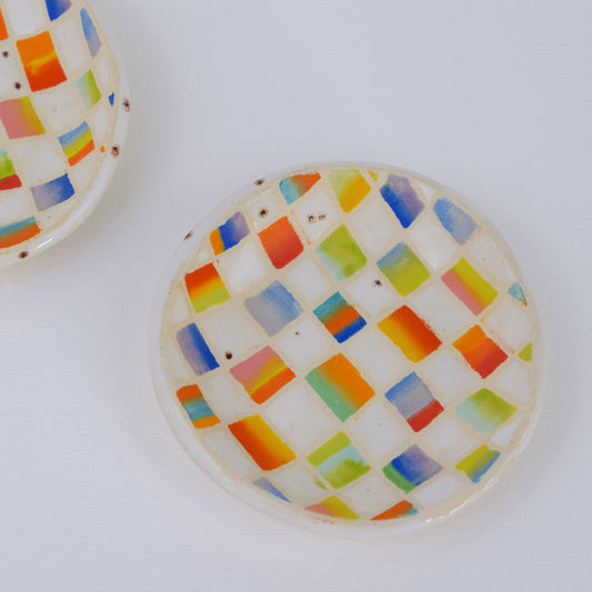 Cheque Trinket Dish *Imperfects*