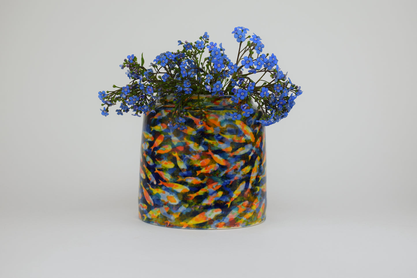 Shoal of Fish Mini Vase