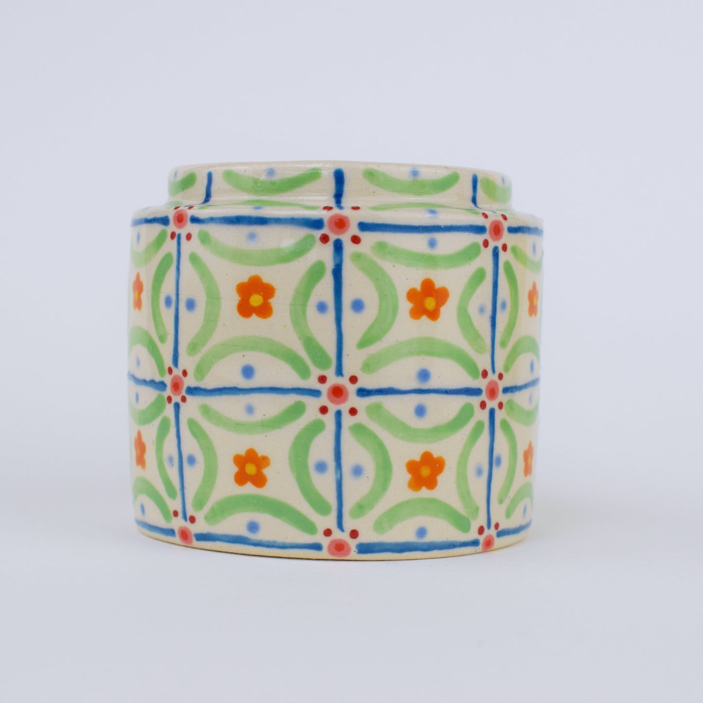 Abstract Tiles Vase
