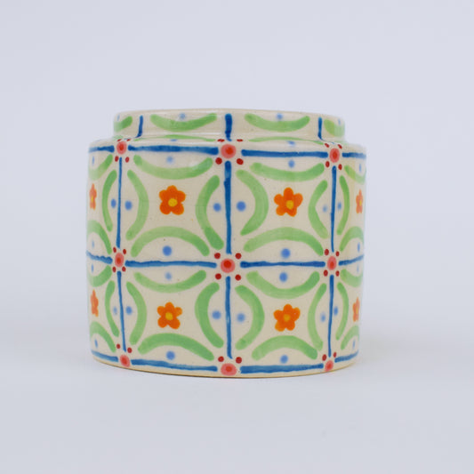 Abstract Tiles Vase