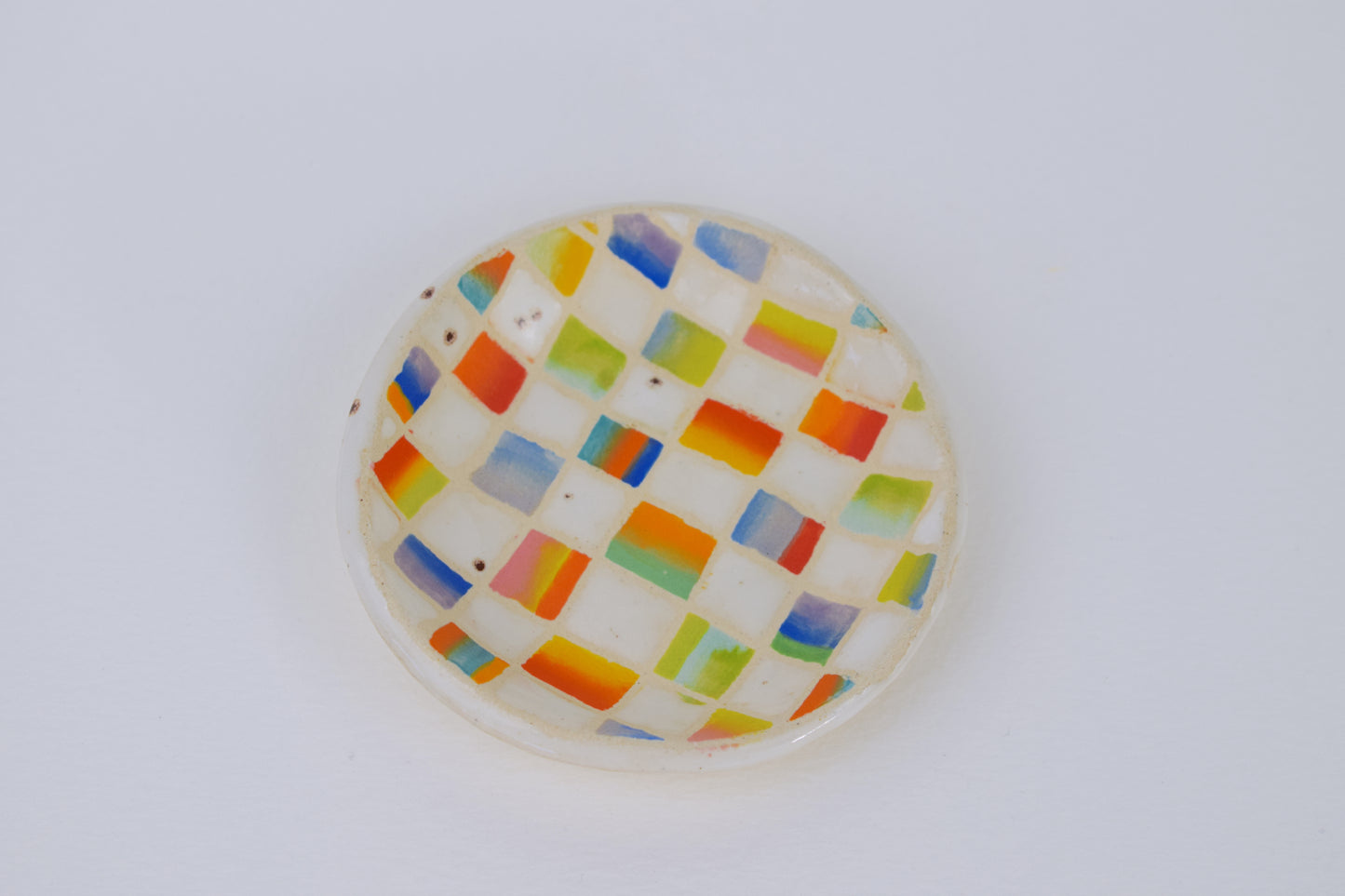 Cheque Trinket Dish *Imperfects*