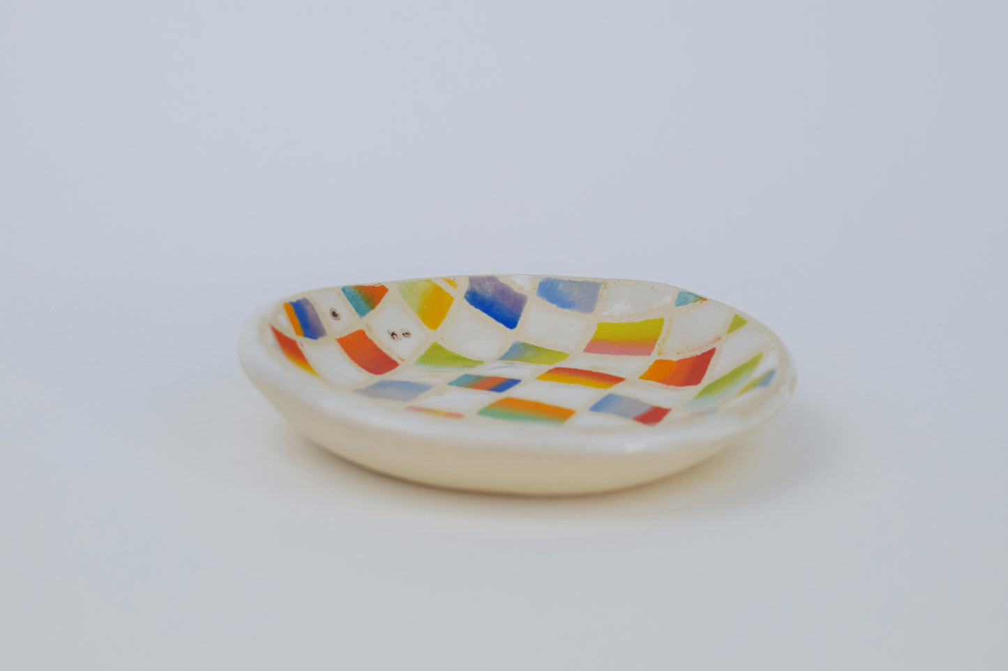 Cheque Trinket Dish *Imperfects*
