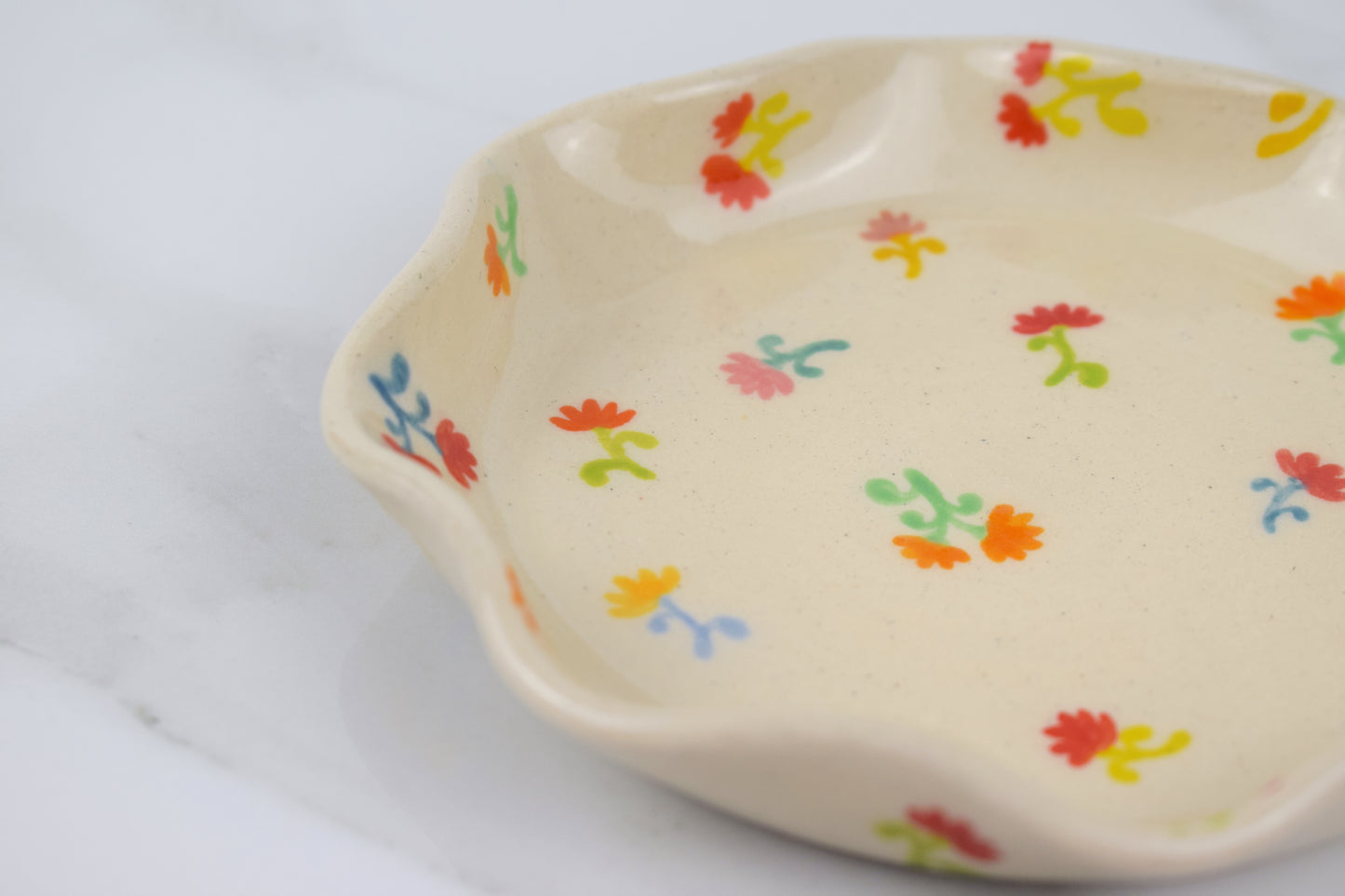 Floral Trinket Dish