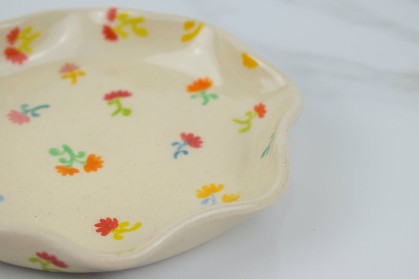 Floral Trinket Dish