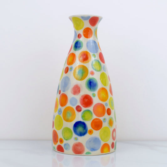 Rainbow Spot Vase