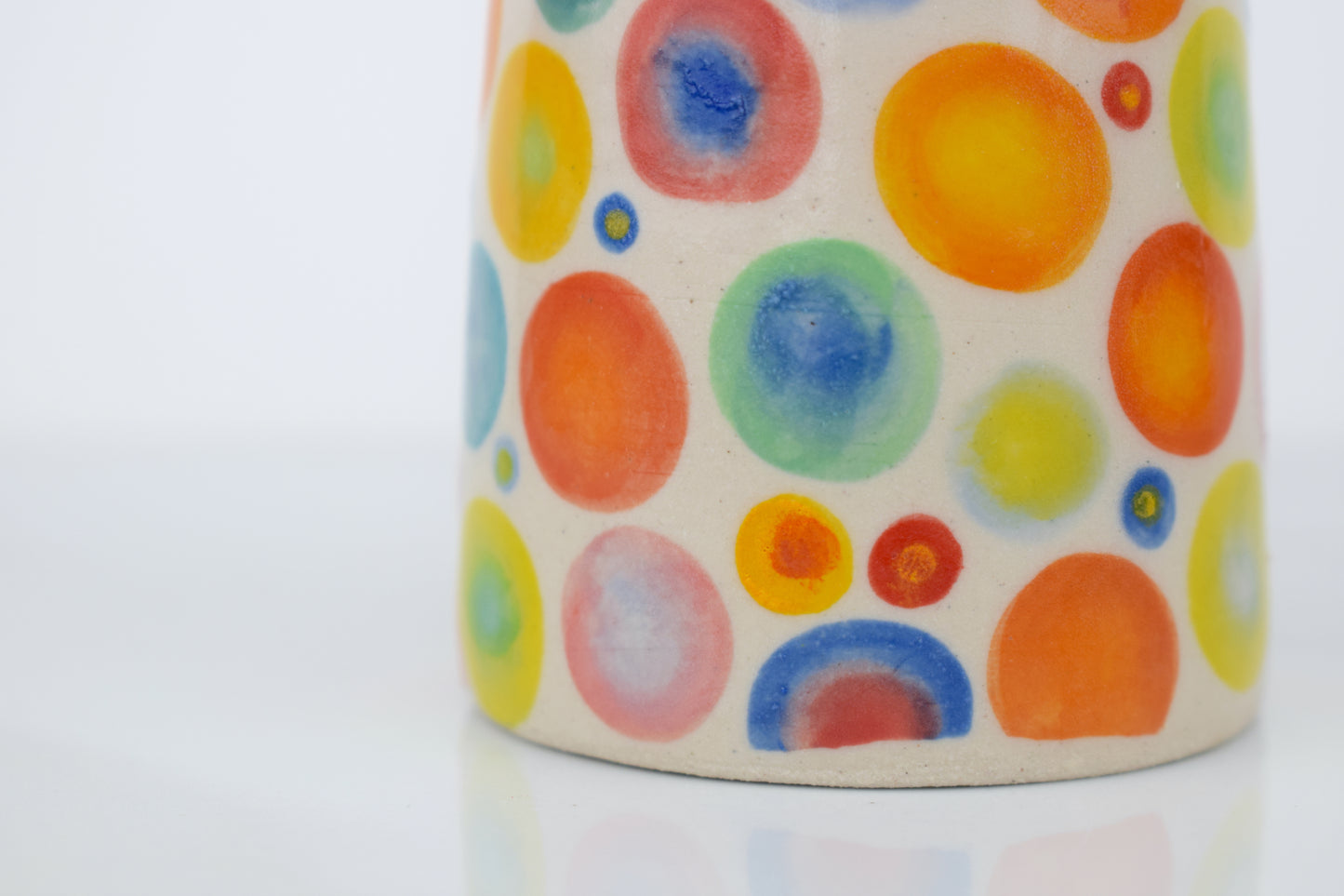 Rainbow Spot Vase