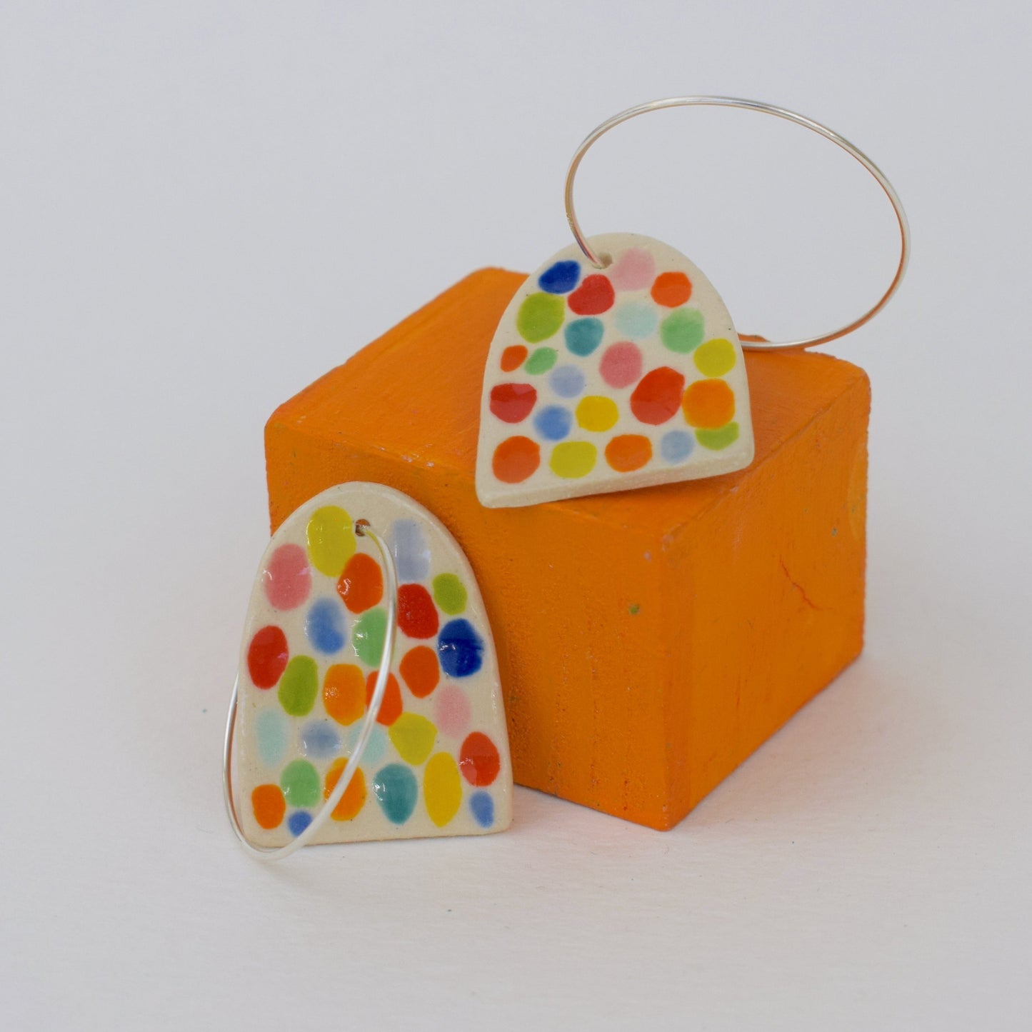 Carved Sunshine Earrings