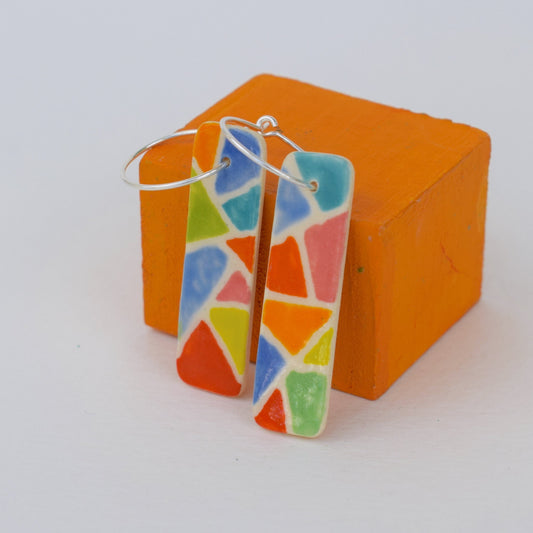 Stained Glass Window Earrings