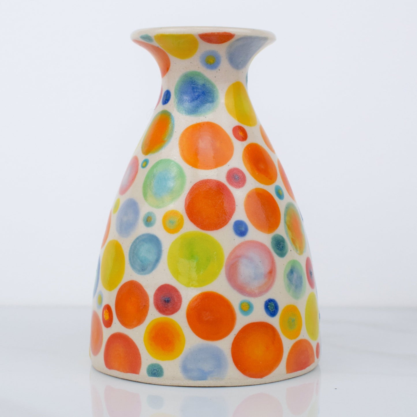 Rainbow Spot Vase II