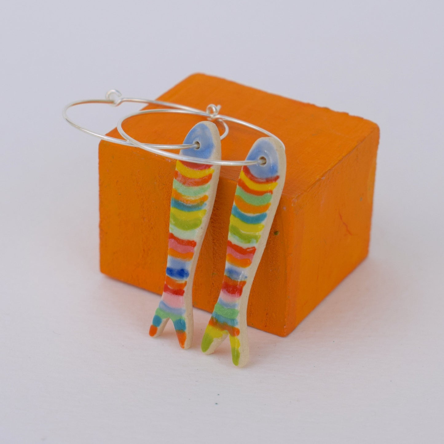 Rainbow Fish Earrings