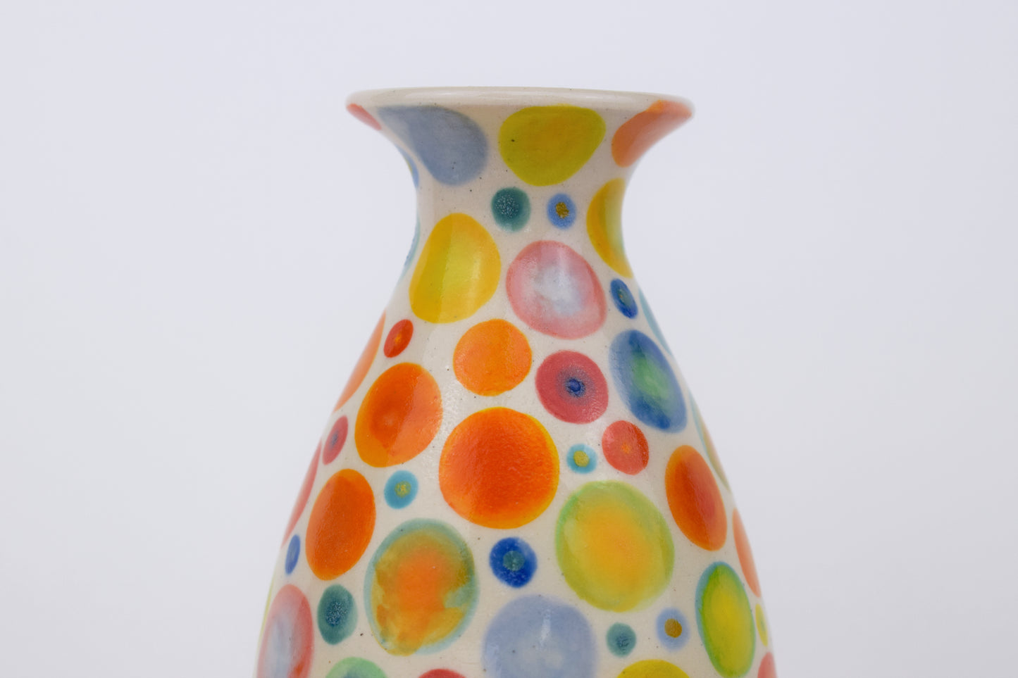 Rainbow Spot Vase II