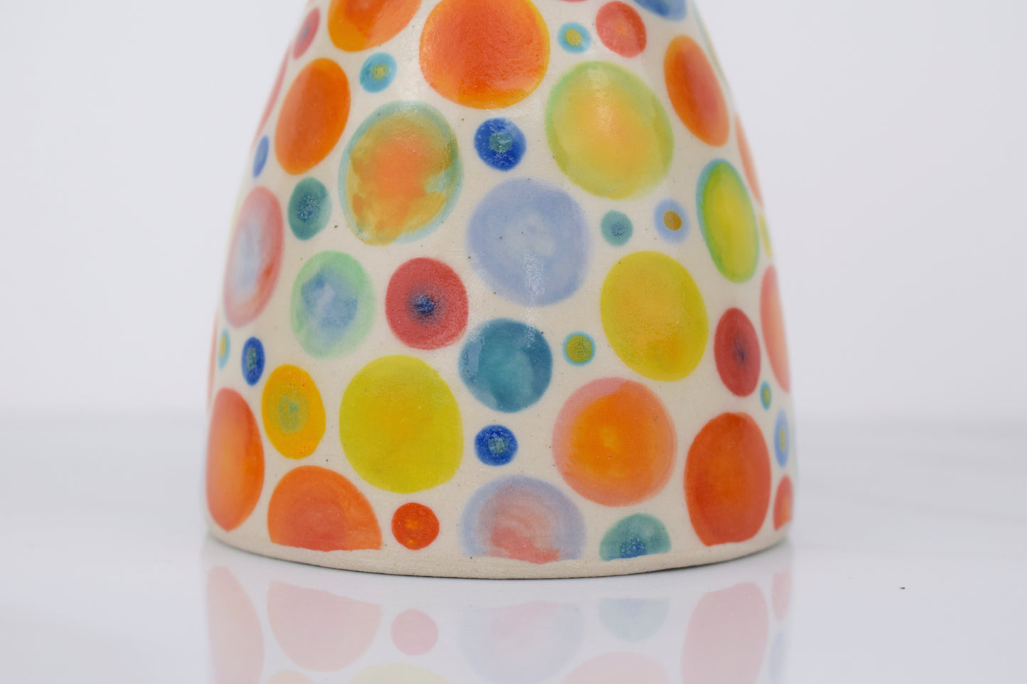 Rainbow Spot Vase II