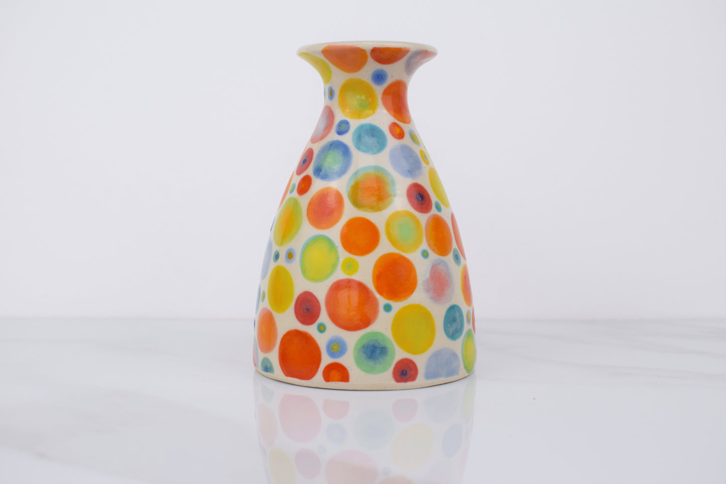 Rainbow Spot Vase II