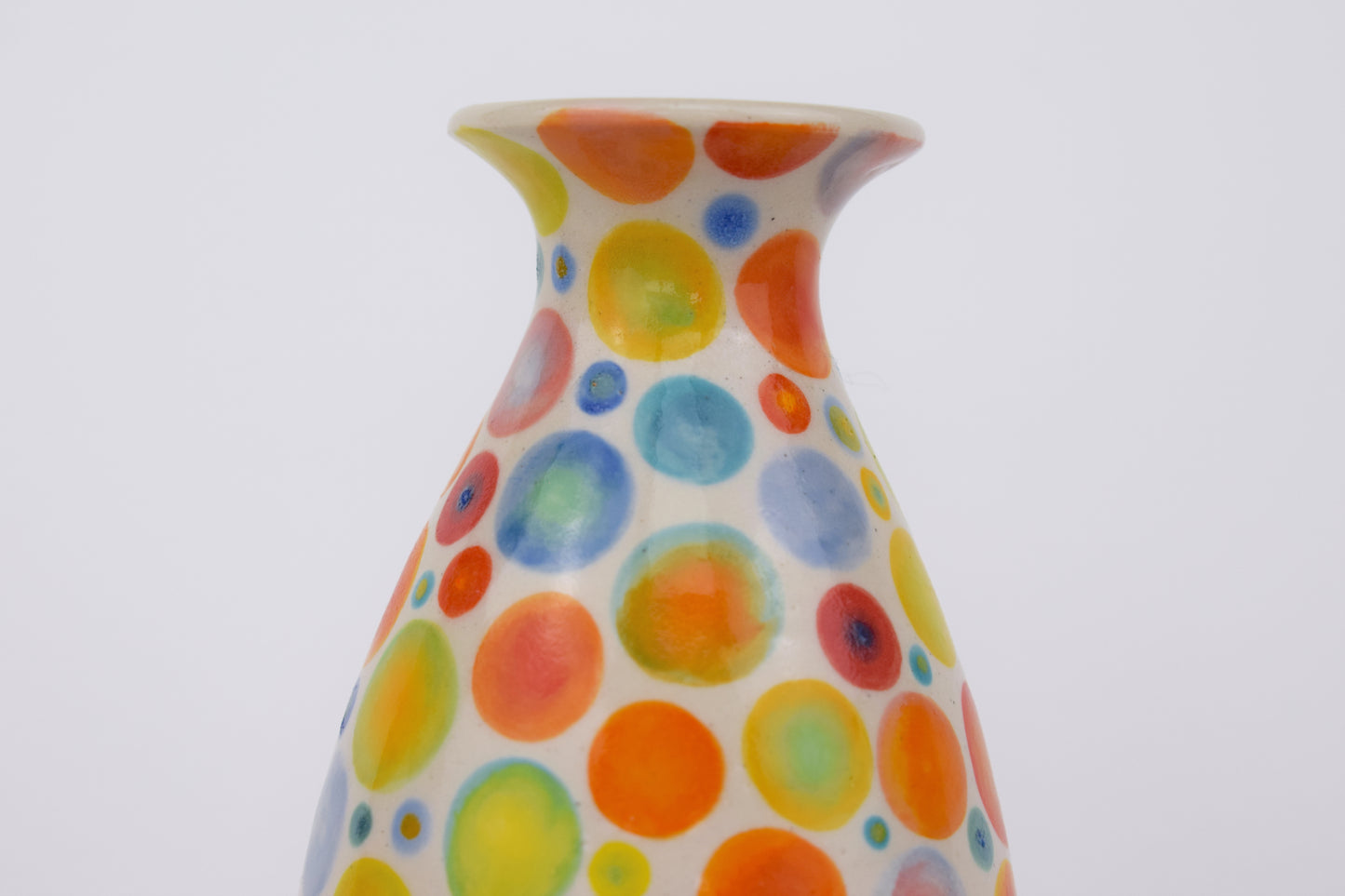 Rainbow Spot Vase II