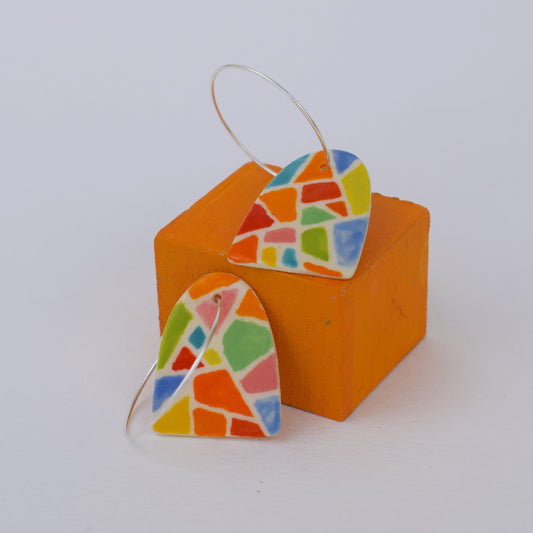 Stained Glass Window Earrings