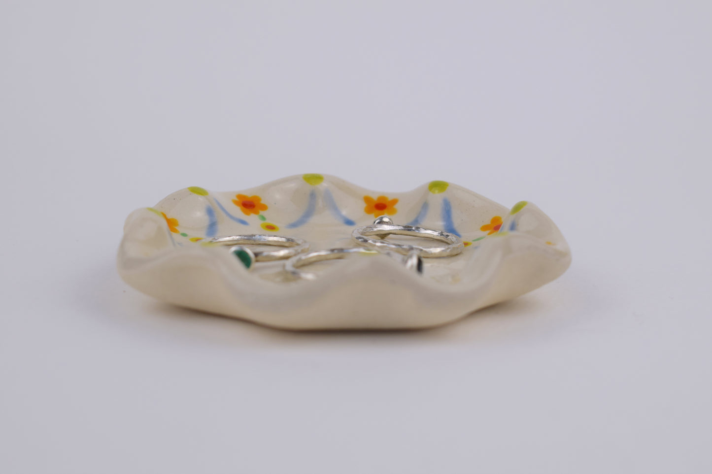 String of Flowers Trinket Dish