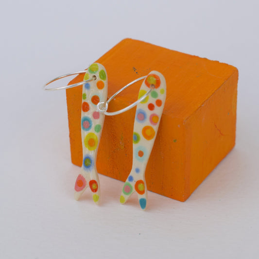 Spotty Dotty Fish Earrings