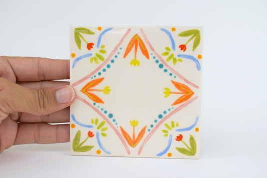 Floral Harmony Coaster