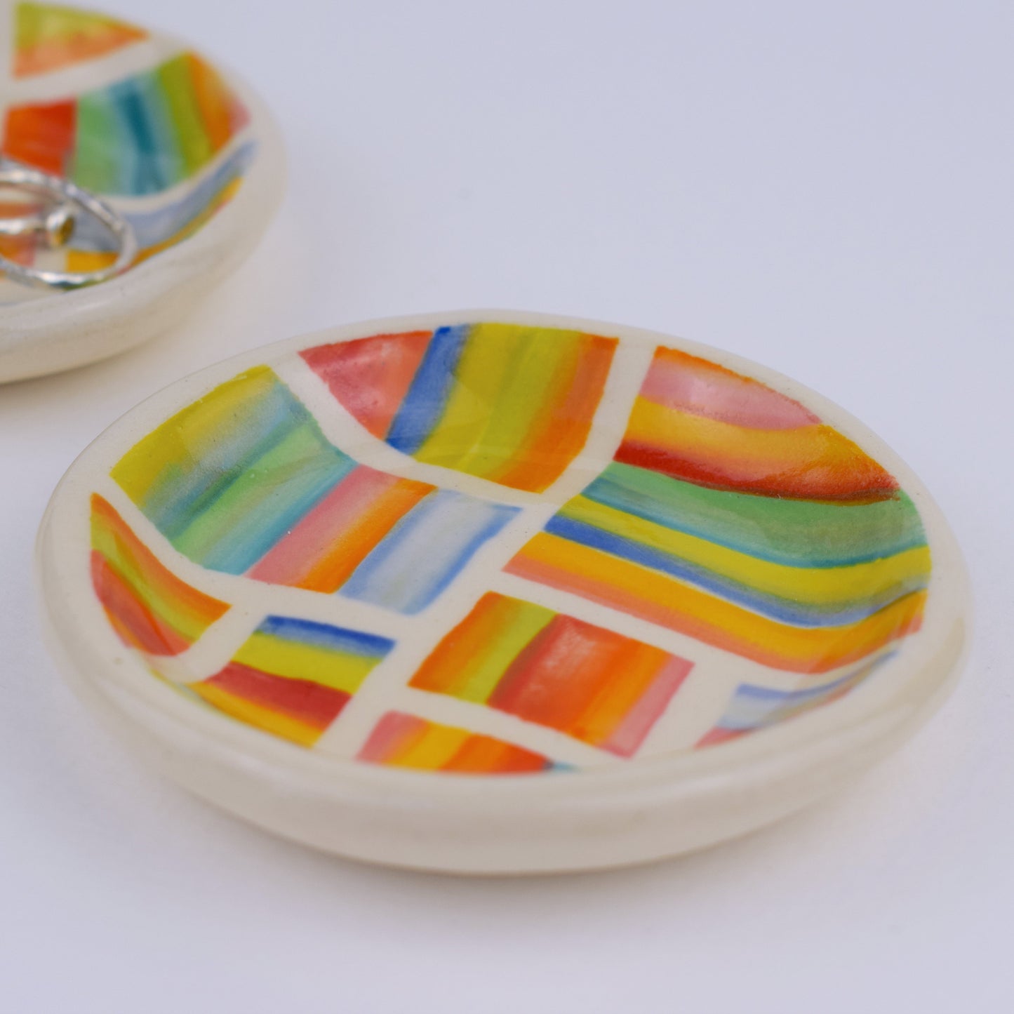 Rainbow Tile Trinket Dish