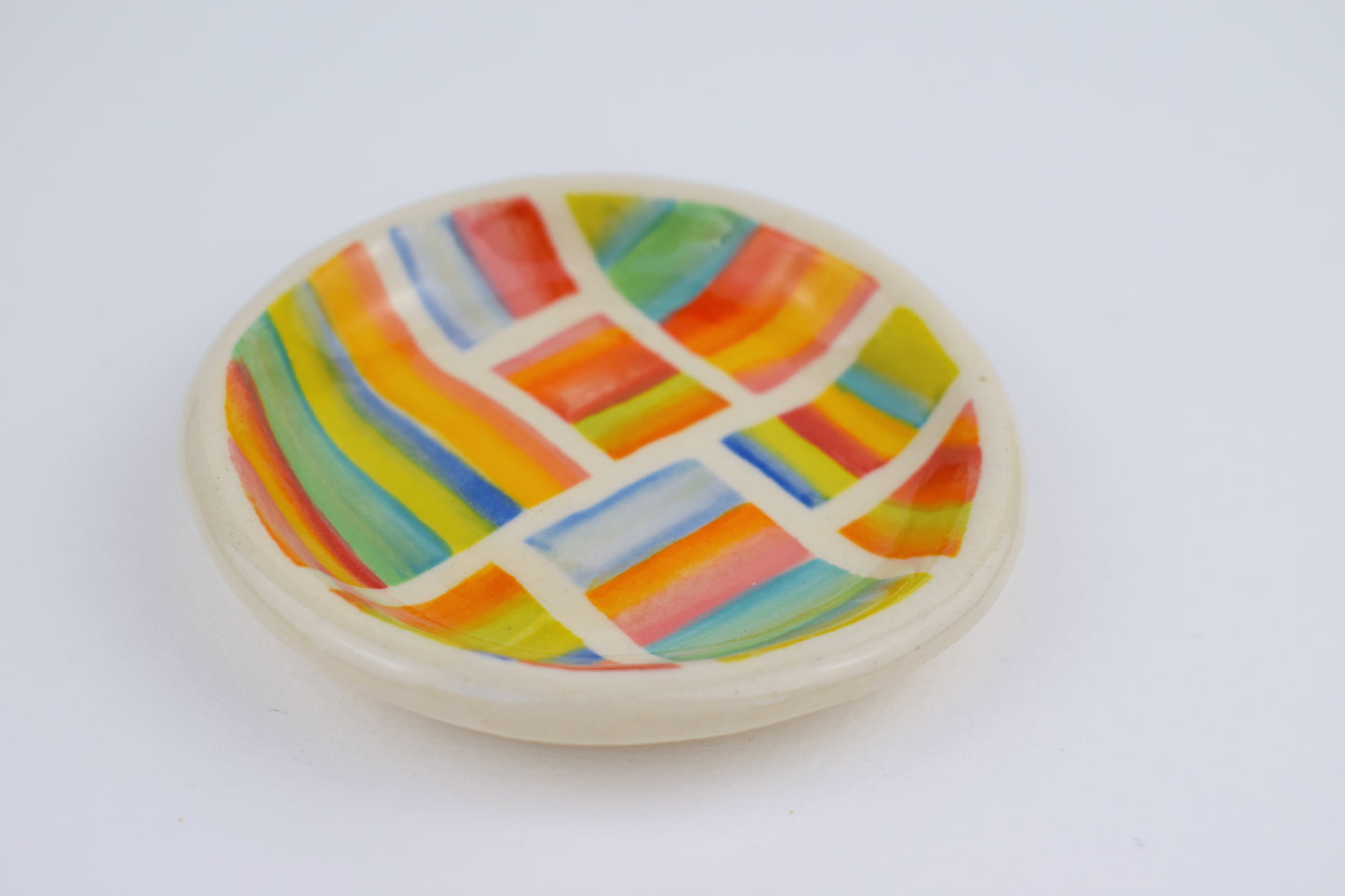 Rainbow Tile Trinket Dish