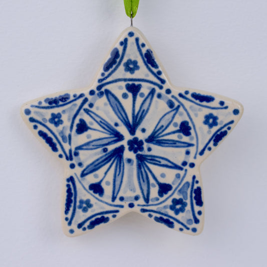 Hanging Star - Blue Harmony