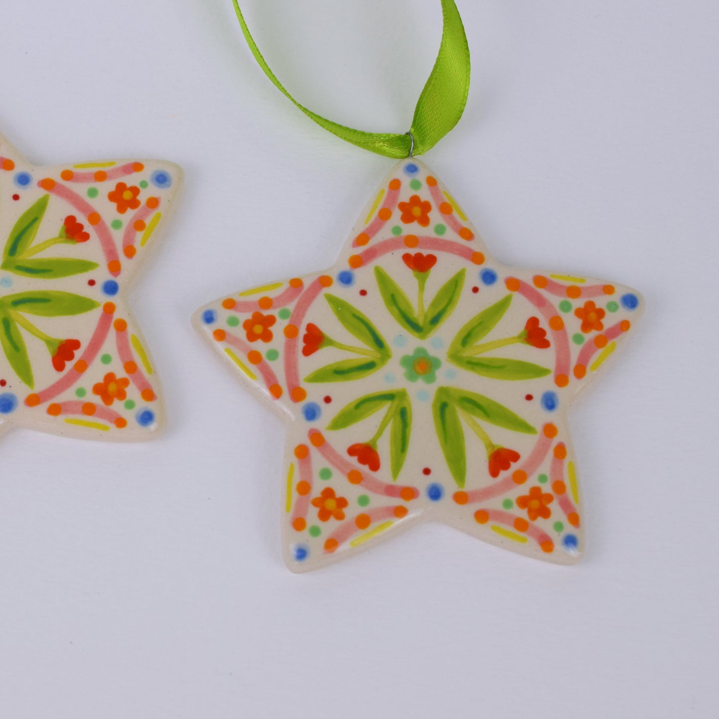 Hanging Star - Floral Harmony