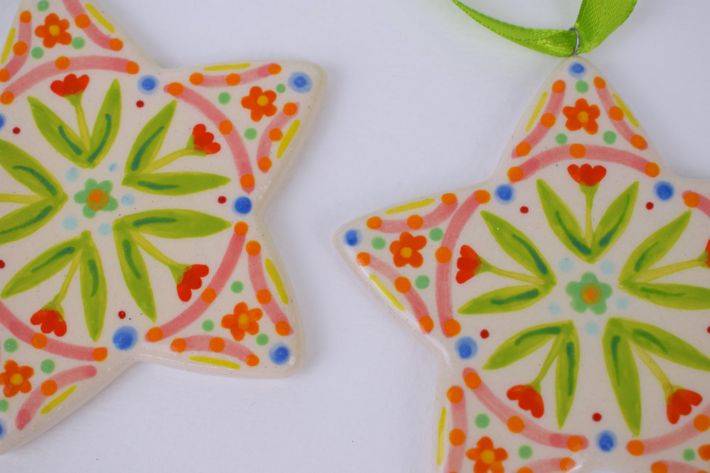 Hanging Star - Floral Harmony