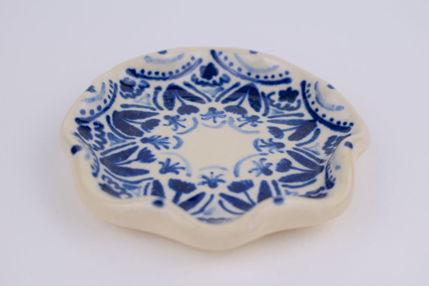Blue Harmony Trinket Dish