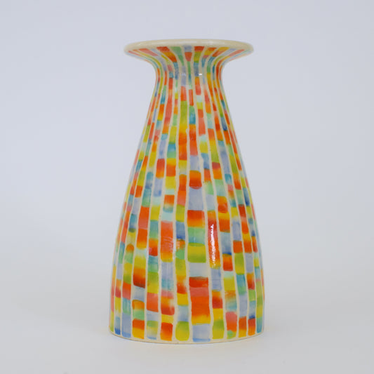 Multicoloured Stripe Vase II