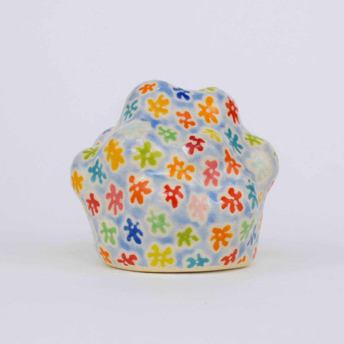 Blue Floral Blob
