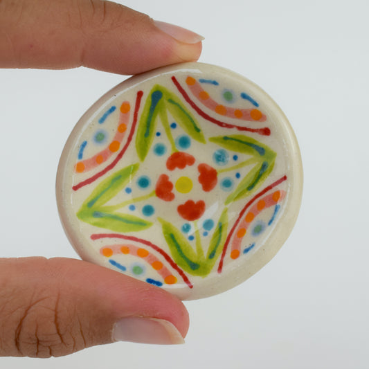 Floral Harmony Mini Trinket Dish II