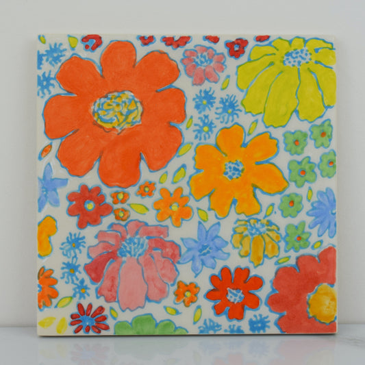 Flower Garden Tile