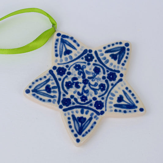 Hanging Star - Blue Harmony II *Imperfect*