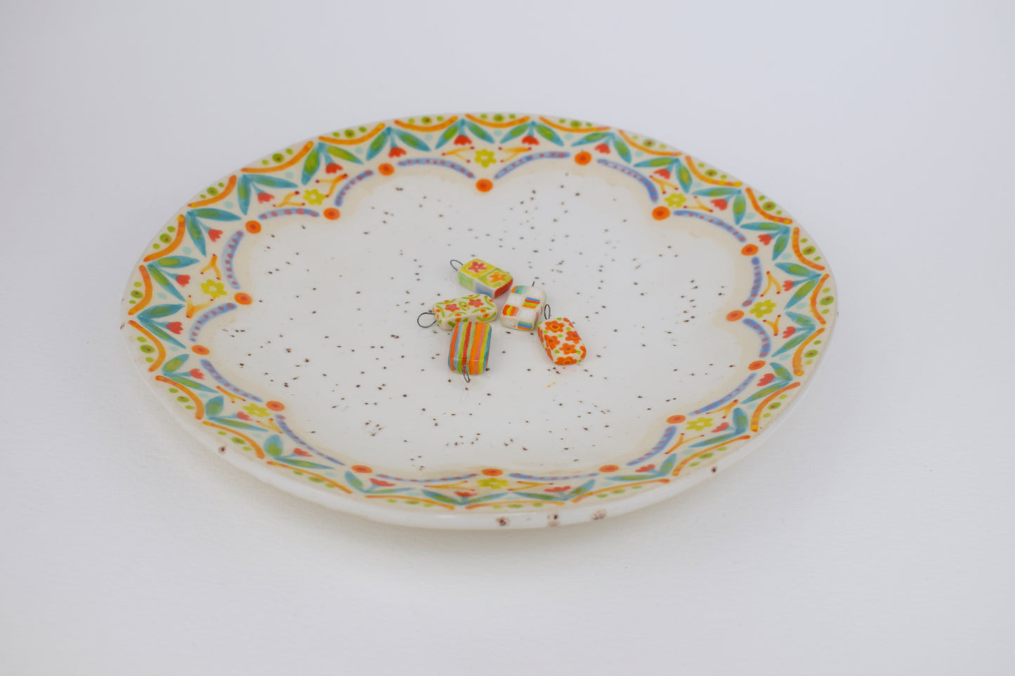 Floral Harmony Trinket Tray