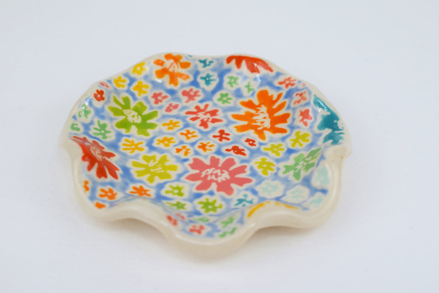 Blue Meadow Trinket Dish