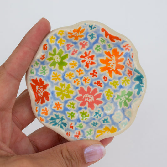 Blue Meadow Trinket Dish