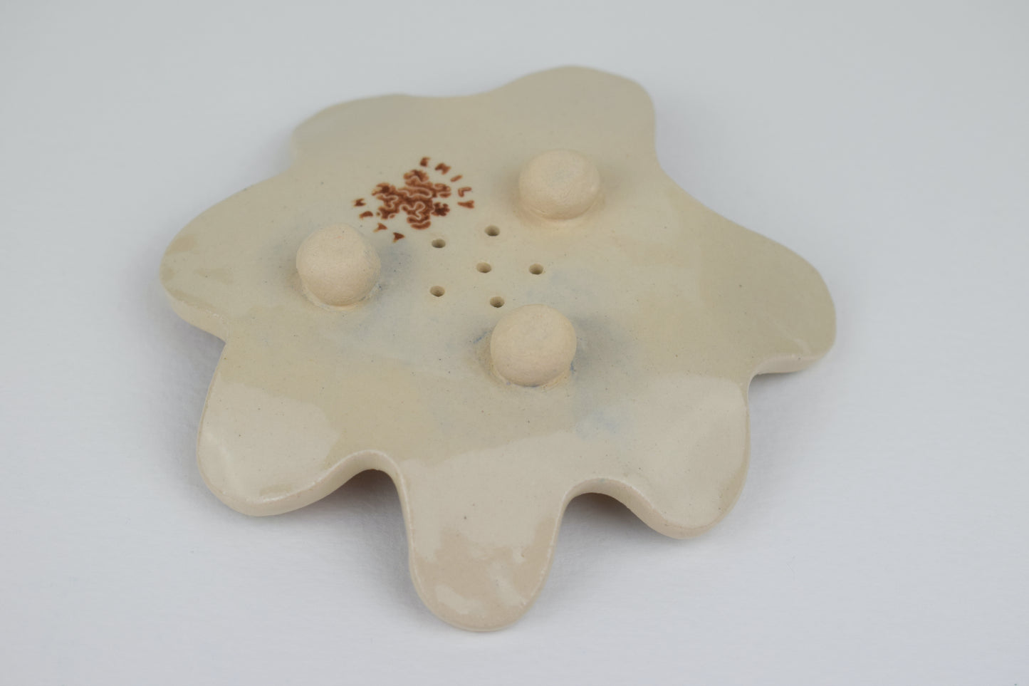 Blue Floral Soap Dish *Imperfect*