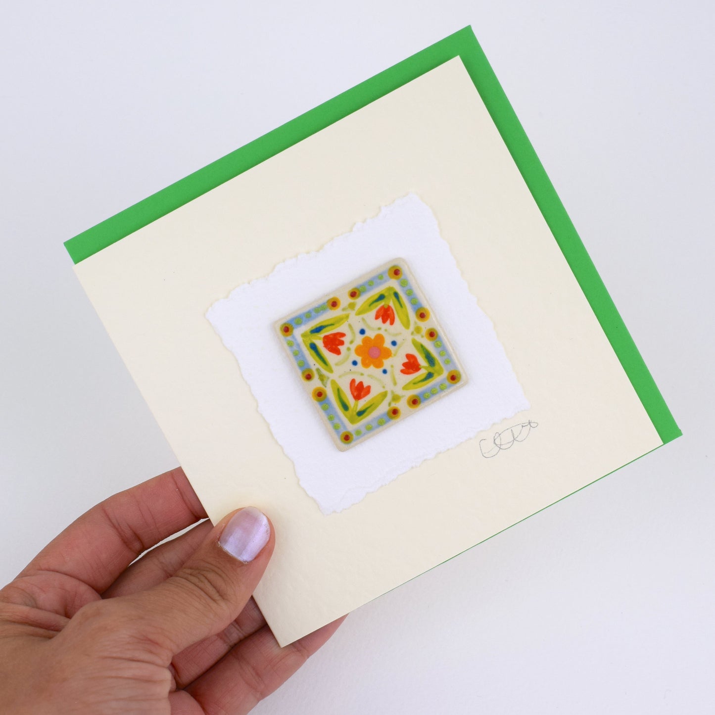 Floral Harmony Greeting Card (3 for £20)