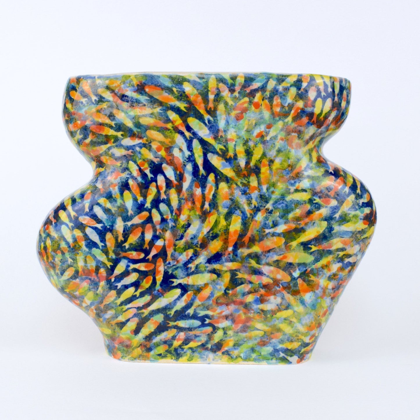 Shoal of Fish Blob Vase