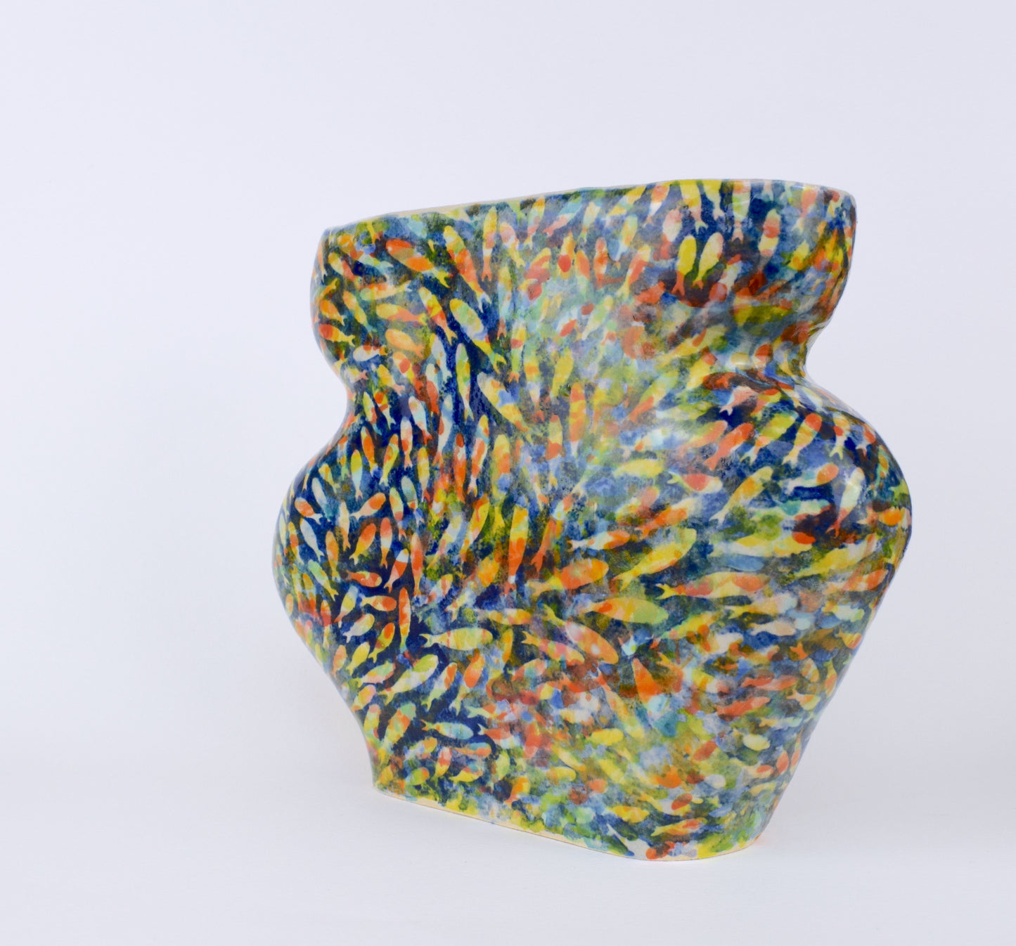 Shoal of Fish Blob Vase