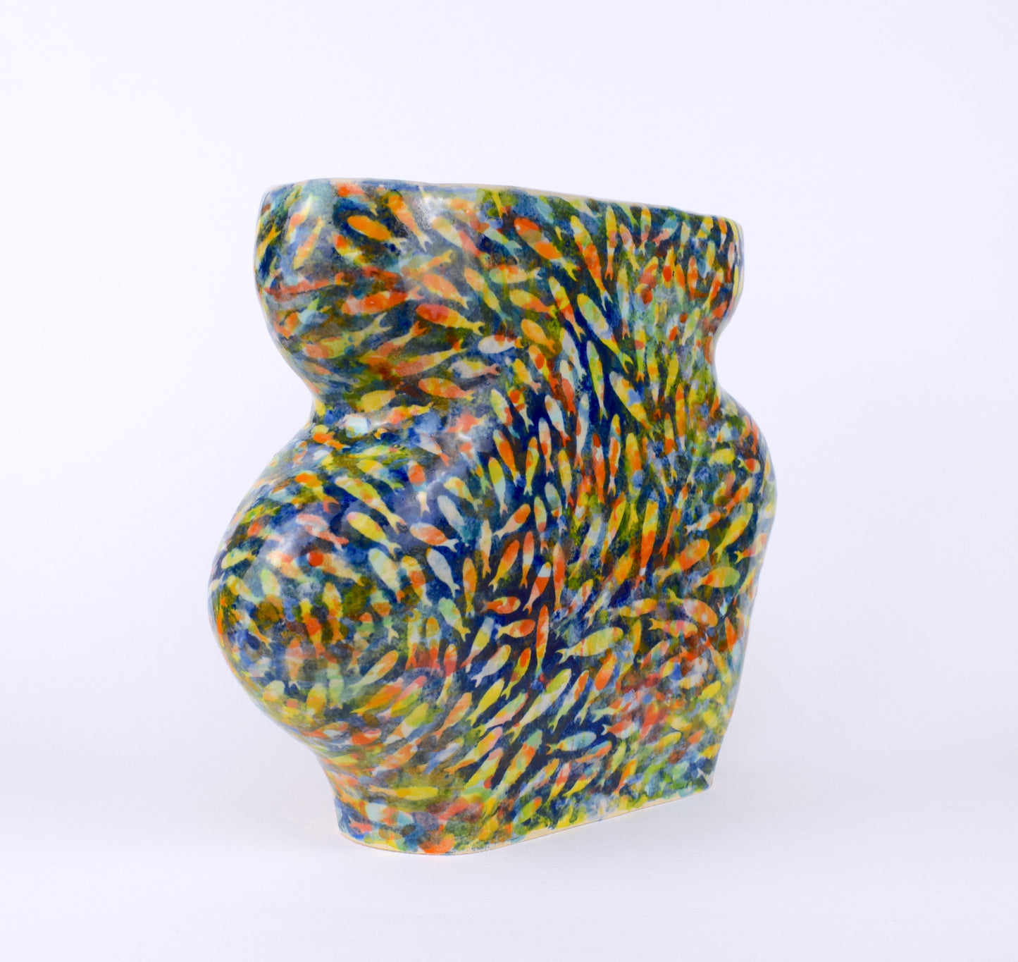 Shoal of Fish Blob Vase