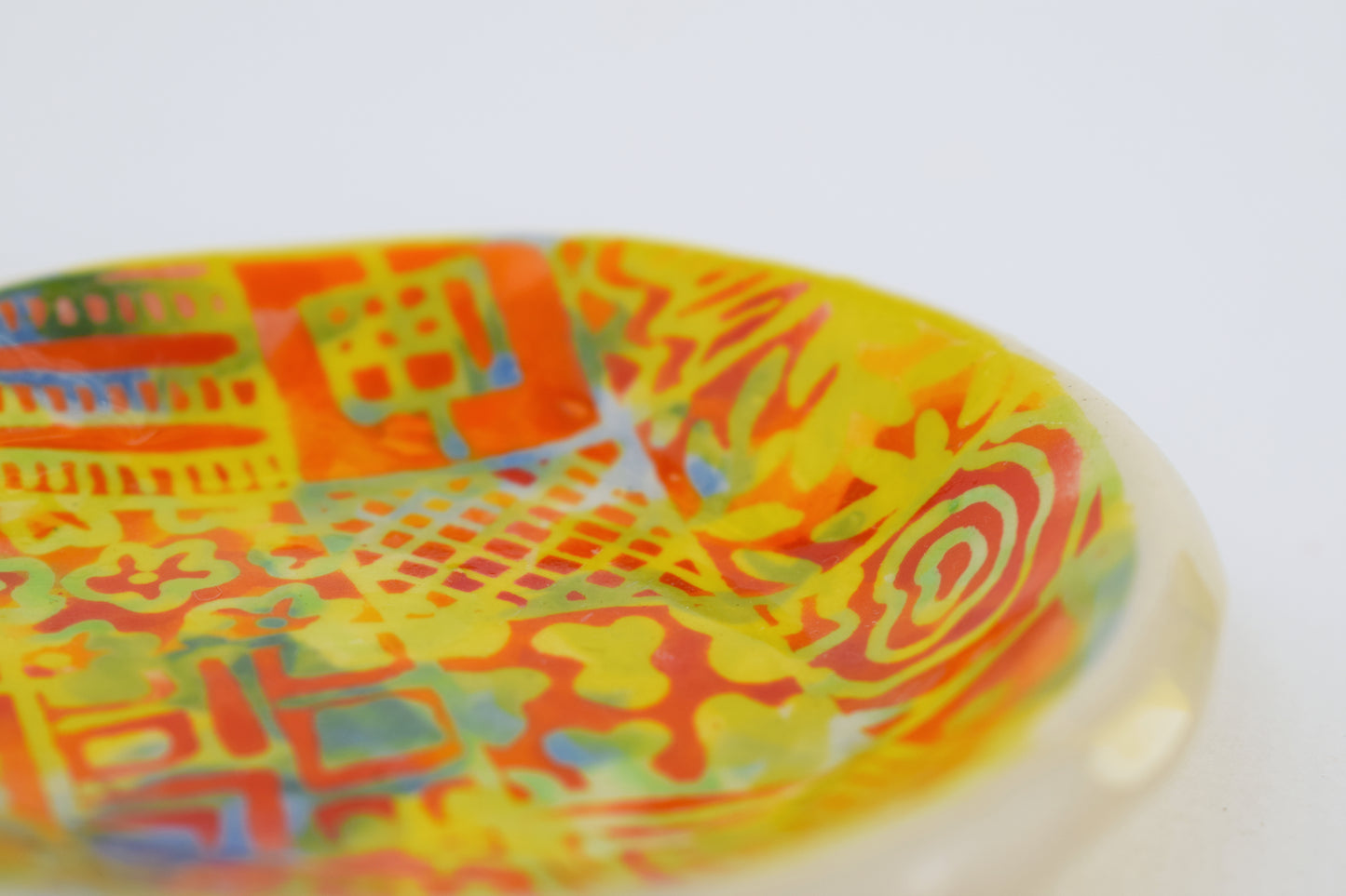 Batik Patchwork Trinket Dish