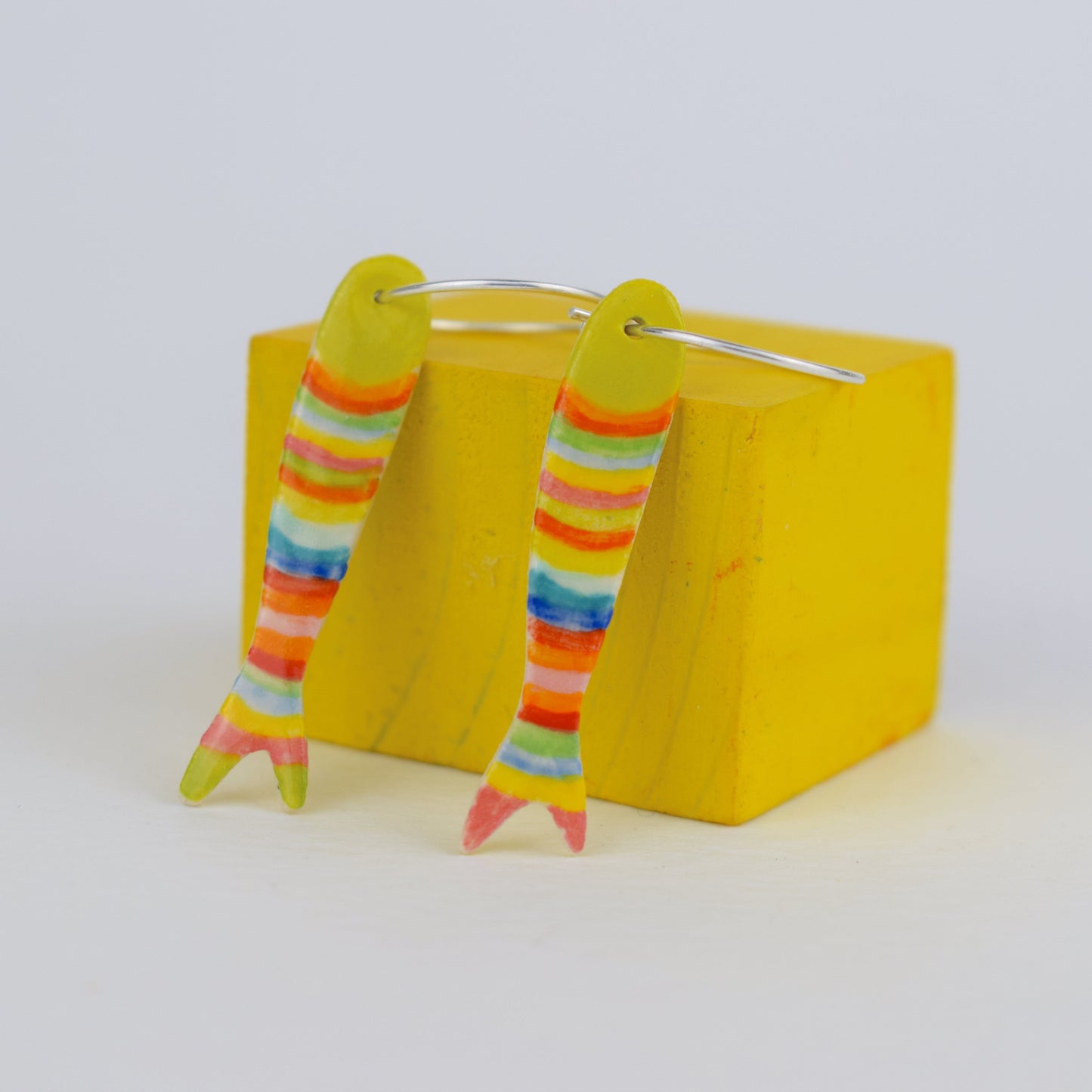 Rainbow Fish Earrings