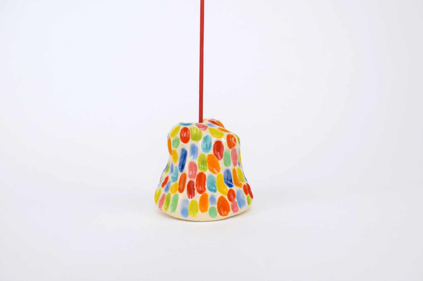 Carved Sunshine Blob Incense Holder