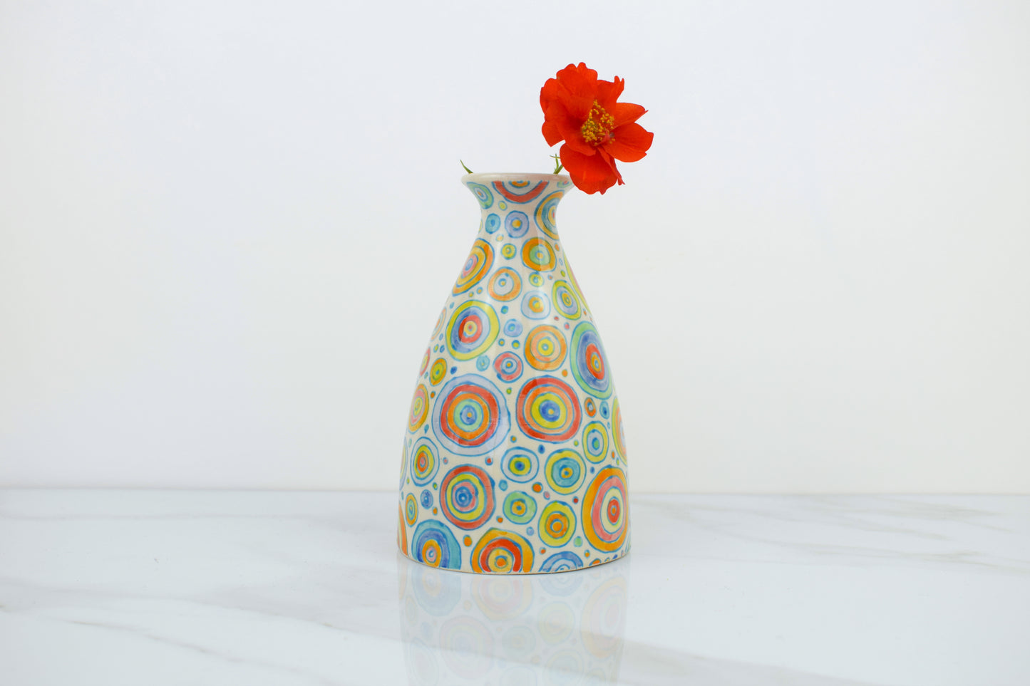 Circle Bud Vase