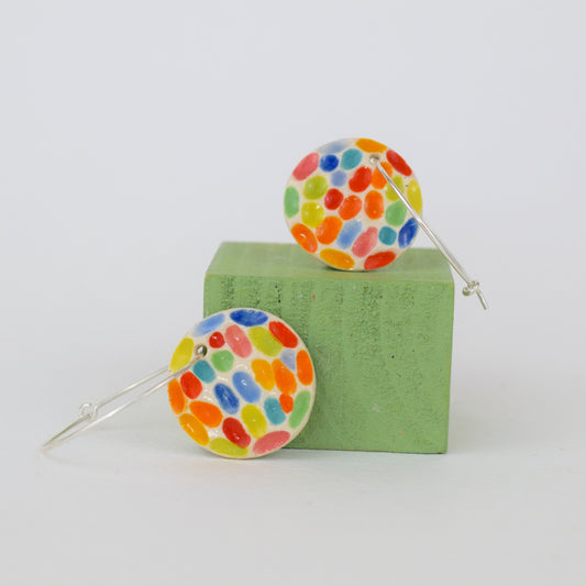 Carved Sunshine Earrings