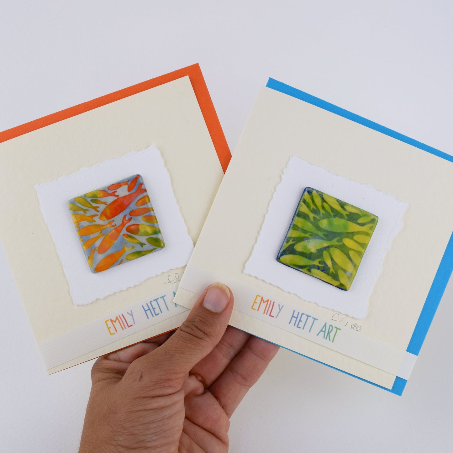 Shoal of Fish Greeting Cards (3 for £20)