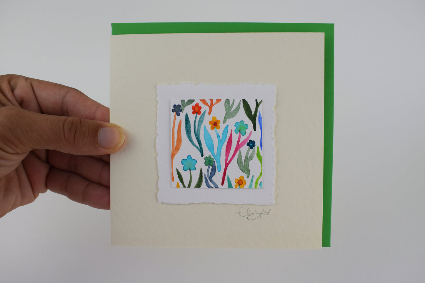 Floral Greeting Card (3 for £20)